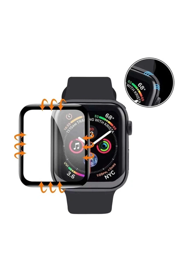 Apple Watch 7 45mm Zore PMMA Pet Saat Ekran Koruyucu