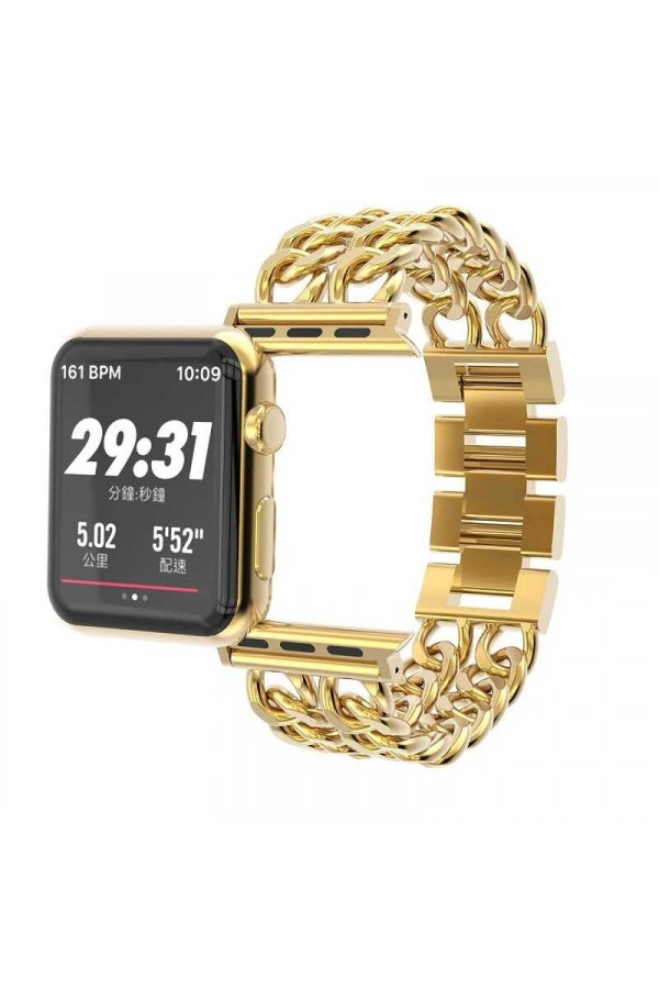 ​​​Apple Watch Ultra 49mm Kordon Cowboy Metal Strap Kayış
