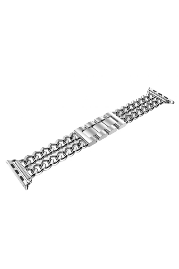 ​​​Apple Watch Ultra 49mm Kordon Cowboy Metal Strap Kayış