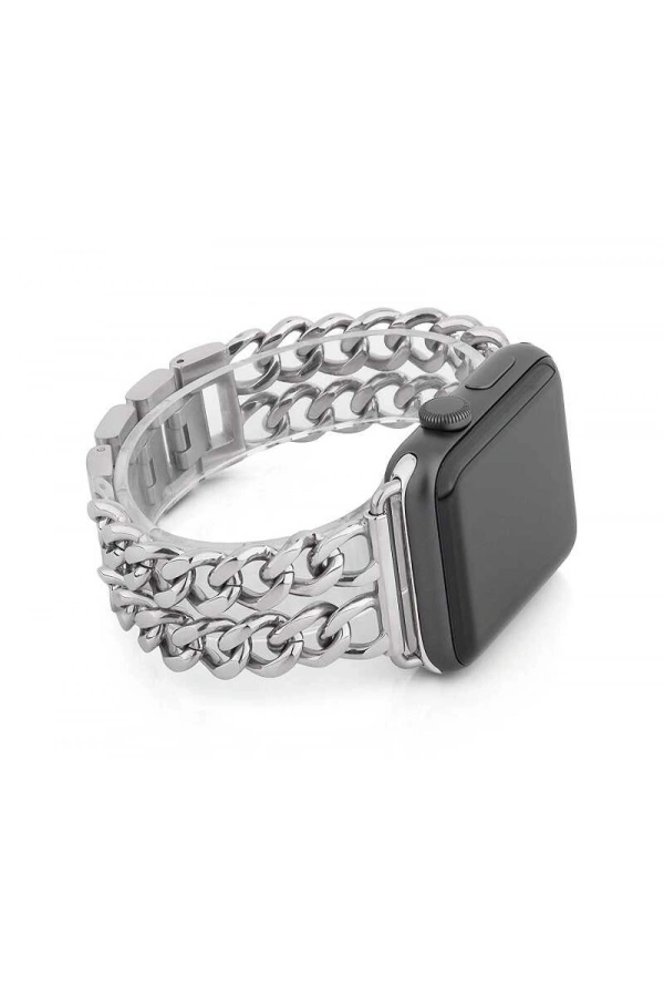 ​​​Apple Watch Ultra 49mm Kordon Cowboy Metal Strap Kayış