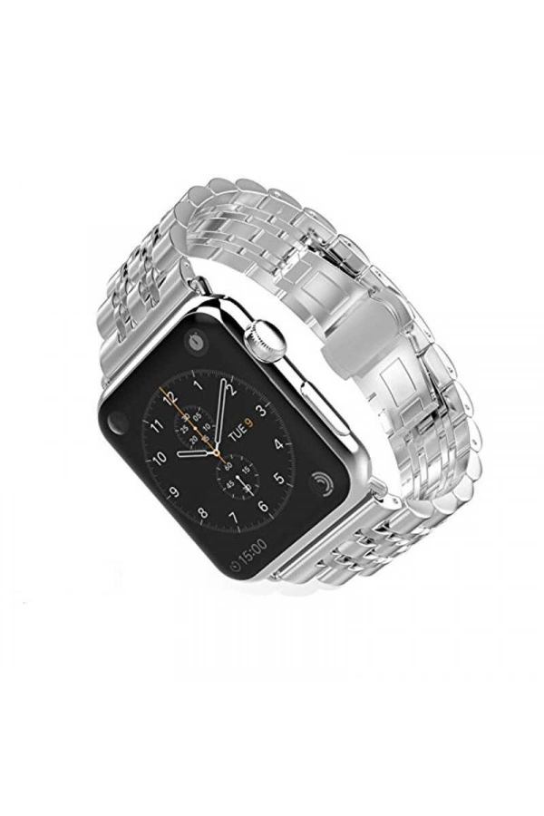 Apple Watch Ultra 49mm Kordon KRD-14 Metal Strap Kayış
