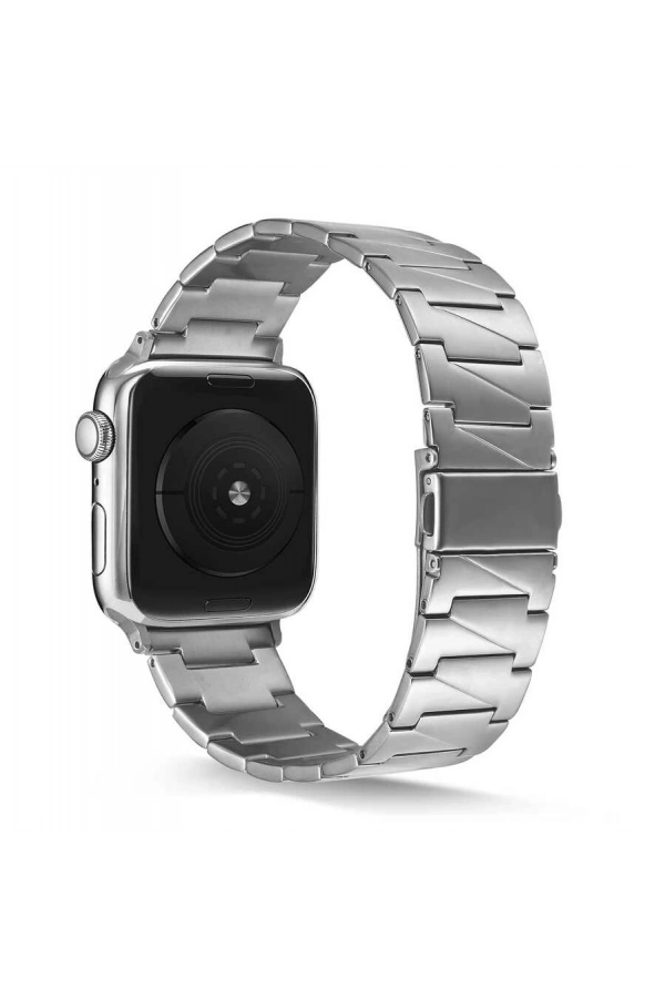Apple Watch Ultra 49mm Kordon KRD-48 Metal Strap Kayış