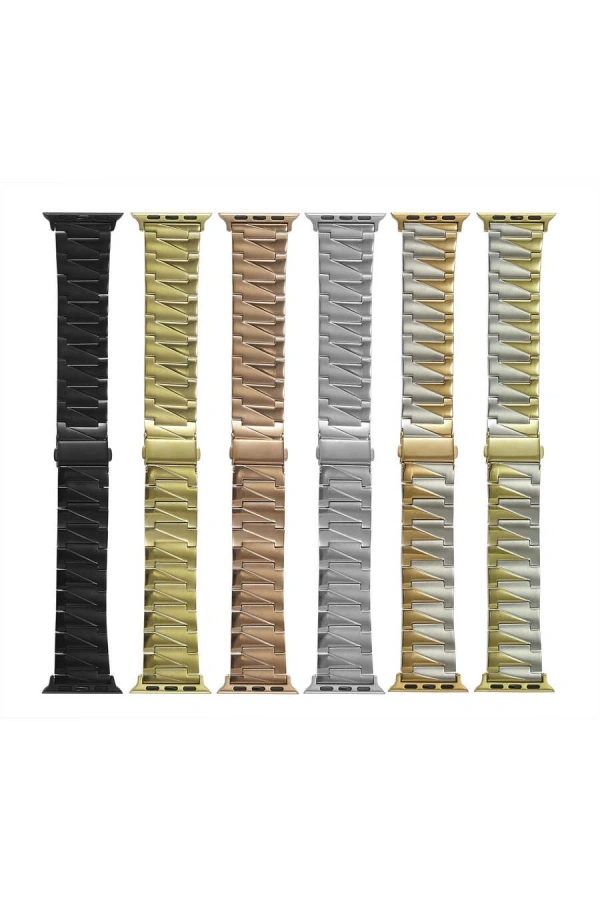 Apple Watch Ultra 49mm Kordon KRD-48 Metal Strap Kayış