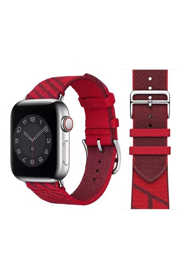 Apple Watch Ultra 49mm Kordon KRD-51 Hasır Strap Kayış