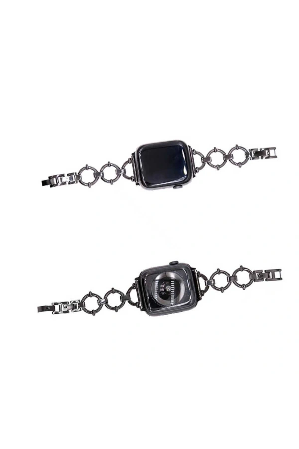 ​​​Apple Watch Ultra 49mm Kordon KRD-56 Metal Strap Kayış
