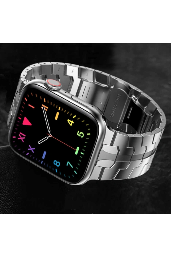 ​​​Apple Watch Ultra 49mm Kordon KRD-63 Metal Strap Kayış
