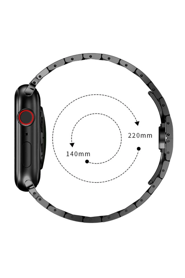 ​​​Apple Watch Ultra 49mm Kordon KRD-63 Metal Strap Kayış