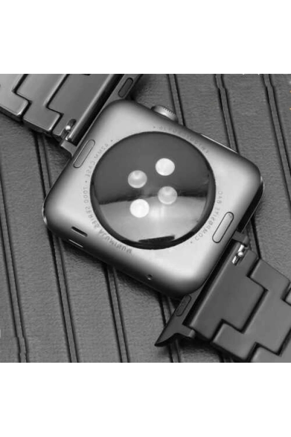 ​​​Apple Watch Ultra 49mm Kordon Mat Seramik Metal Strap Kayış