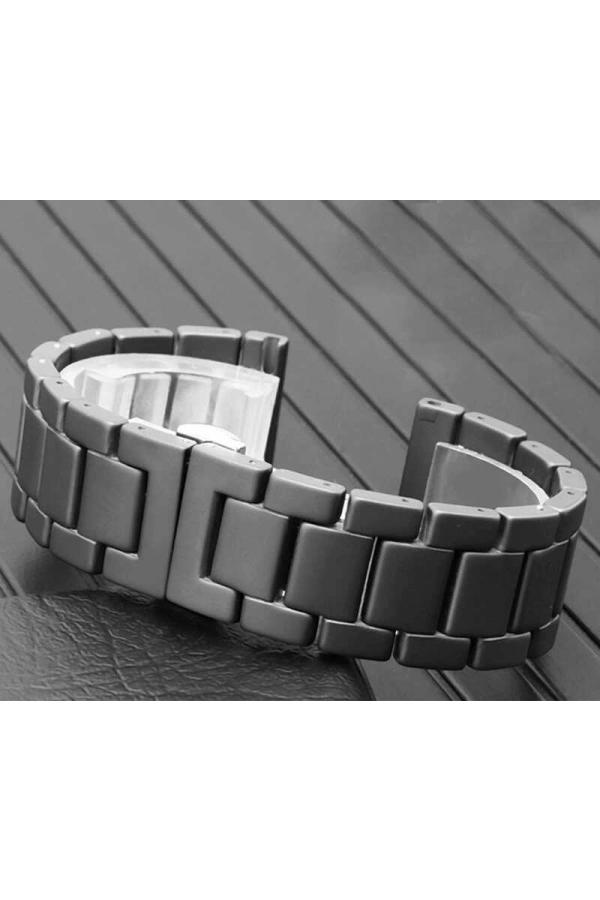 ​​​Apple Watch Ultra 49mm Kordon Mat Seramik Metal Strap Kayış
