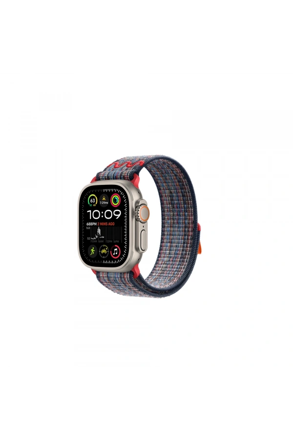 Apple Watch Ultra 49mm KRD-91 Hasır Kordon Strap Kayış