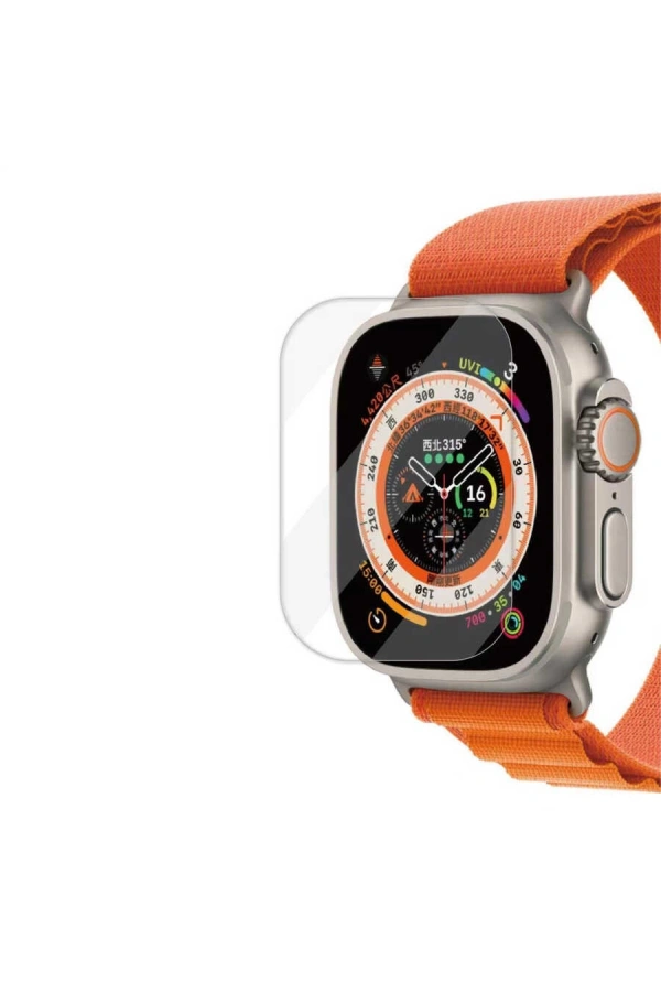 Apple Watch Ultra 49mm Zore Akıllı Saat Cam Ekran Koruyucu