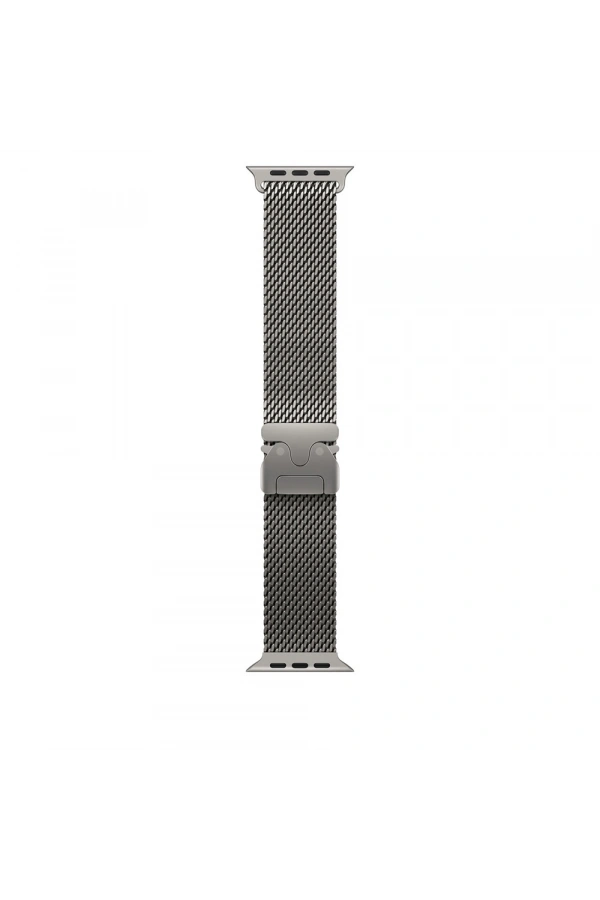 Apple Watch Ultra 49mm Zore KRD-100 Titanyum Hasır Kordon