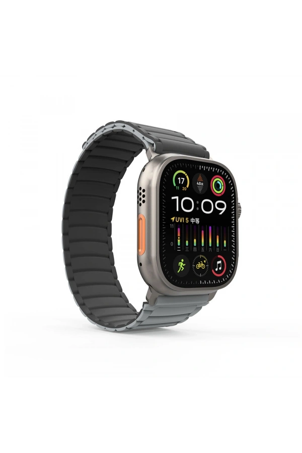 Apple Watch Ultra 49mm Zore KRD-122 Silikon Kordon Strap Kayış
