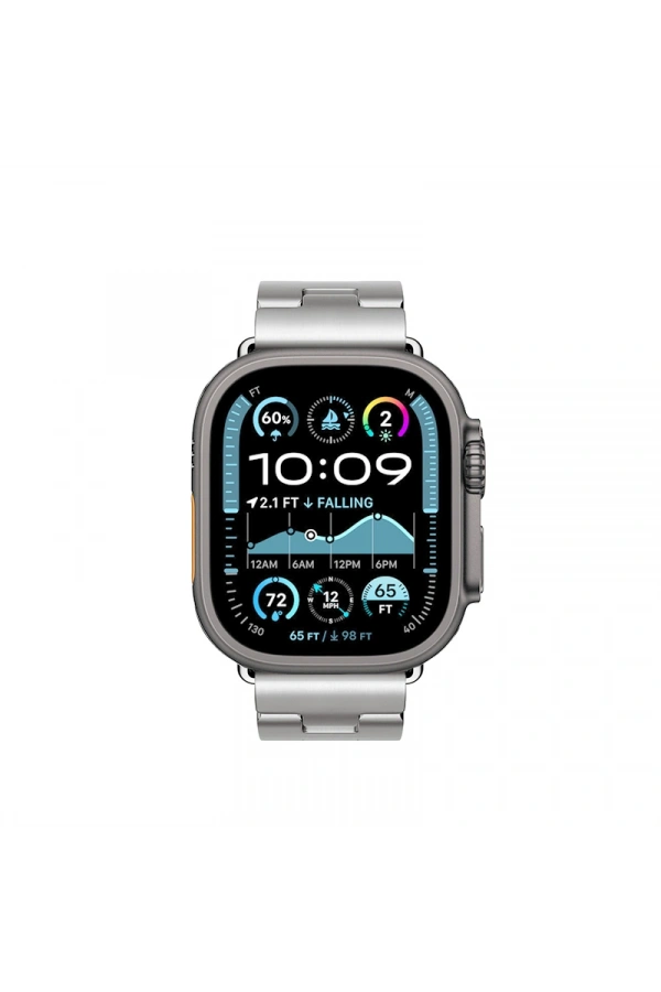 Apple Watch Ultra 49mm Zore KRD-125 Metal Kordon Strap Kayış