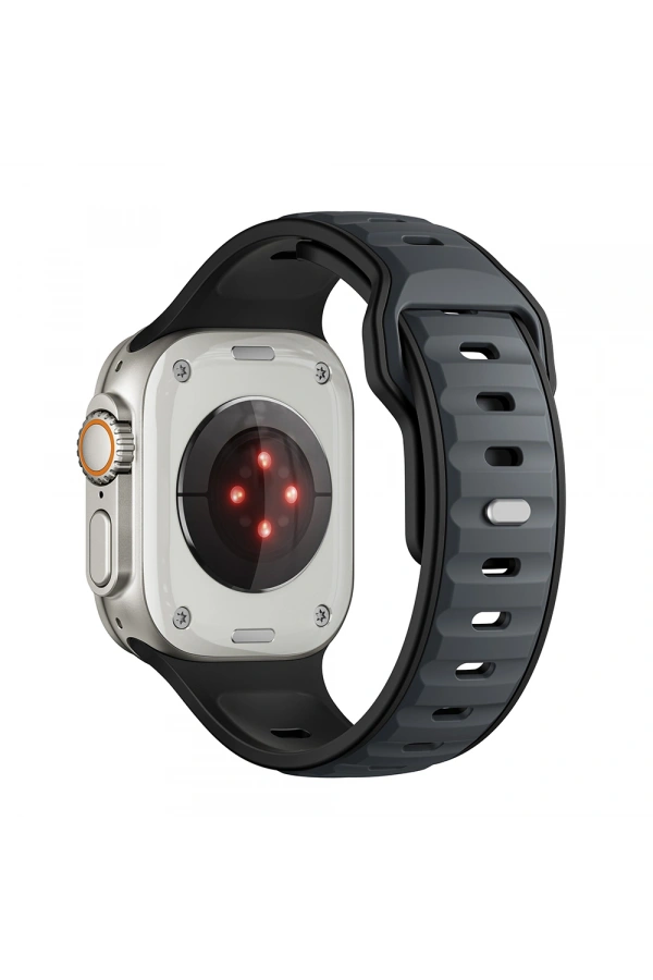 Apple Watch Ultra 49mm Zore KRD-135 Silikon Kordon Strap Kayış