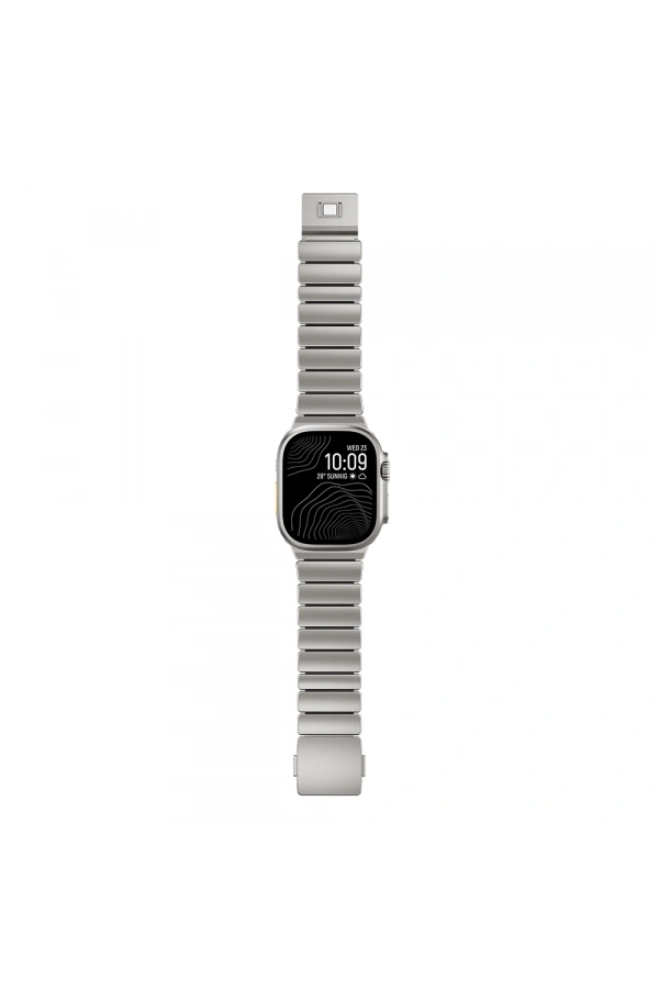 Apple Watch Ultra 49mm Zore KRD-149 Metal Silikon Kordon