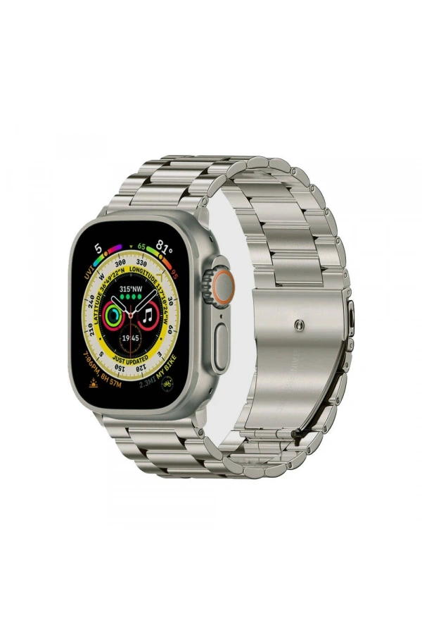 Apple Watch Ultra 49mm Zore KRD-93 Metal Kordon
