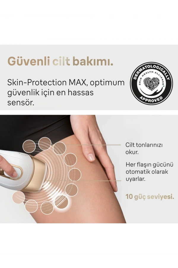 Braun Ipl Silk·Expert Pro 5, Evde Tüy Alma, Çanta, Venus Tıraş Makinesi, 2 Başlık İle, PL5146 (BRAUN TÜRKİYE GARANTİLİ)