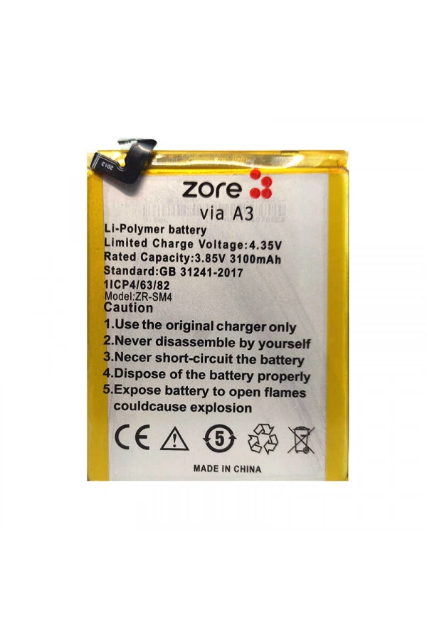 Casper Via A3 Zore Tam Orjinal Batarya