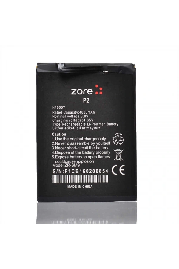 Casper Via P2 Zore Tam Orjinal Batarya