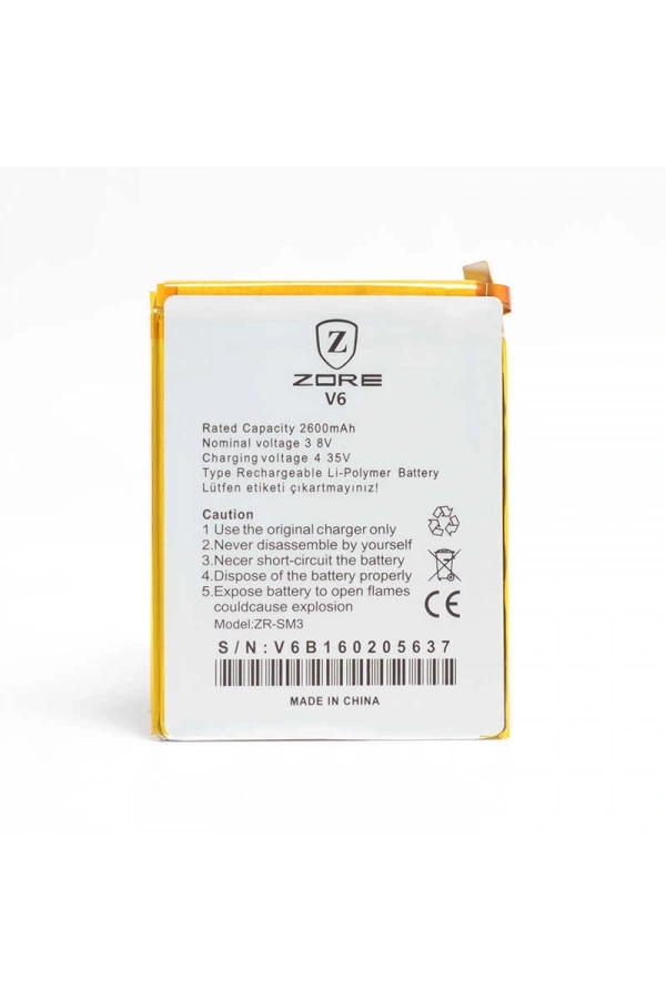 Casper Via V6 Zore A Kalite Uyumlu Batarya