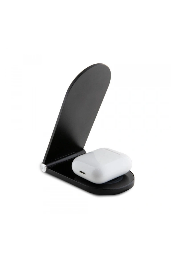 Ferrari Orjinal Lisanslı Katlanabilir Baskılı Shield Logolu Magnetik Kablosuz Şarj Standı