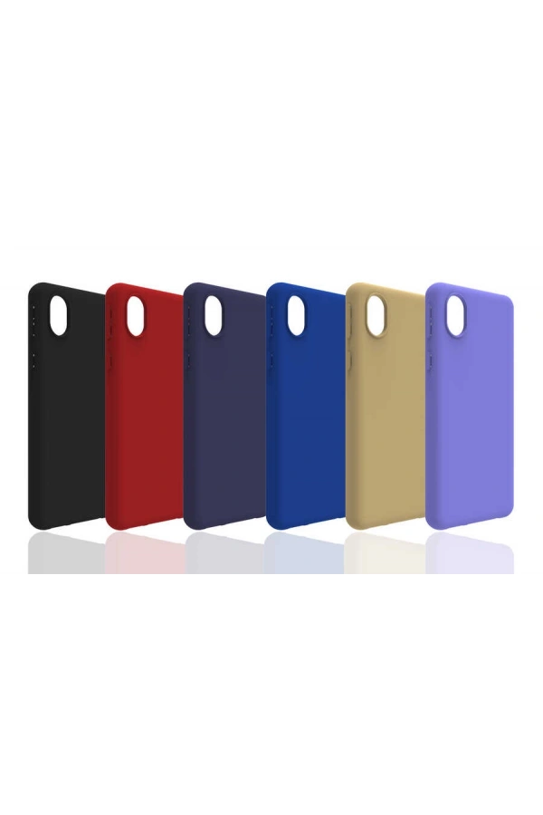 Galaxy A01 Core Kılıf Zore Biye Silikon