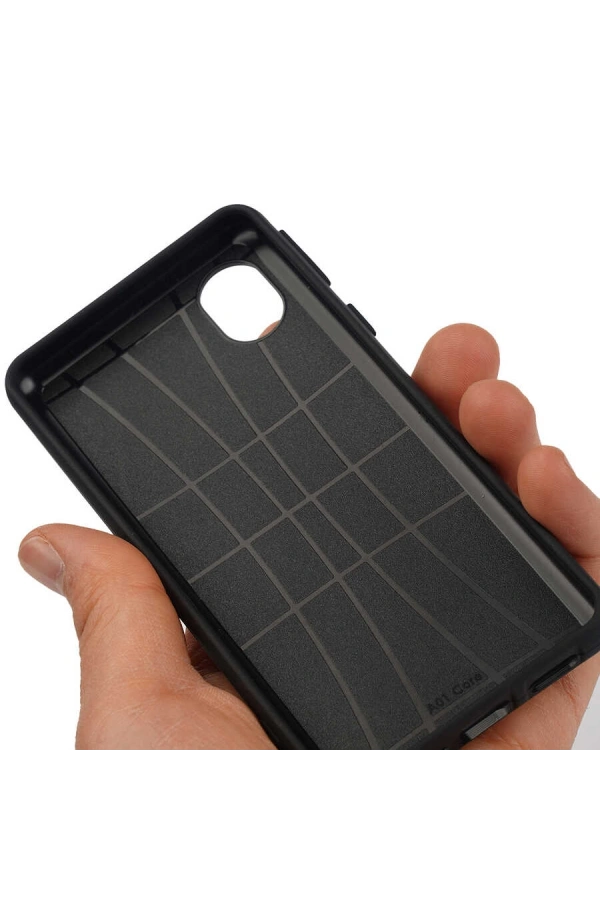 Galaxy A01 Core Kılıf Zore Biye Silikon