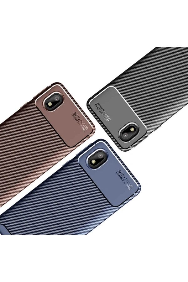 Galaxy A01 Core Kılıf Zore Negro Silikon Kapak