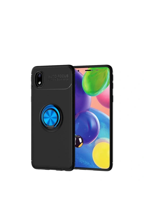 Galaxy A01 Core Kılıf Zore Ravel Silikon Kapak