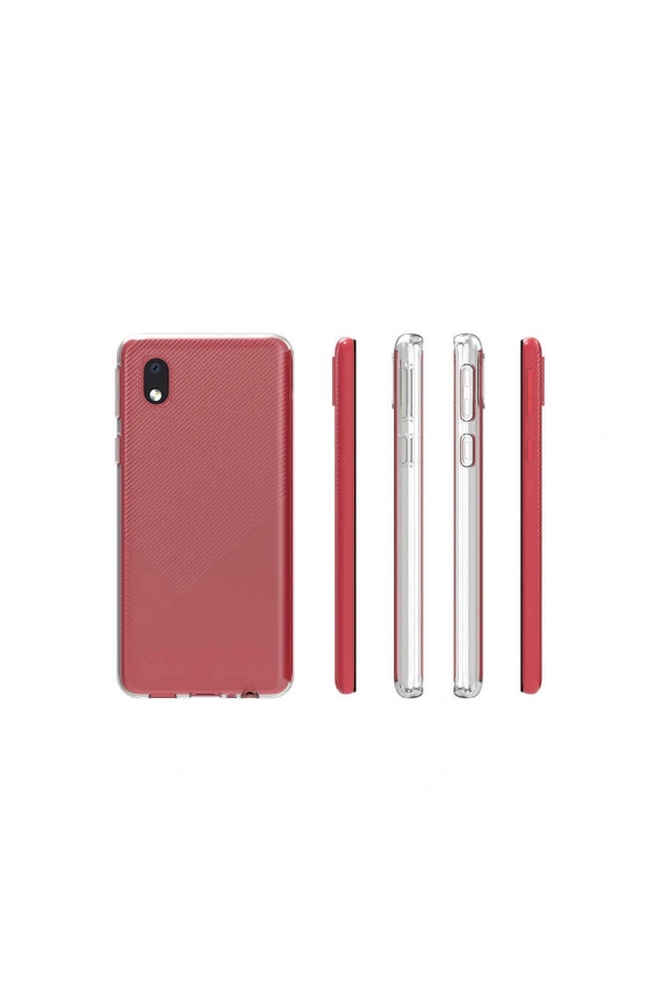 Galaxy A01 Core Kılıf Zore Süper Silikon Kapak