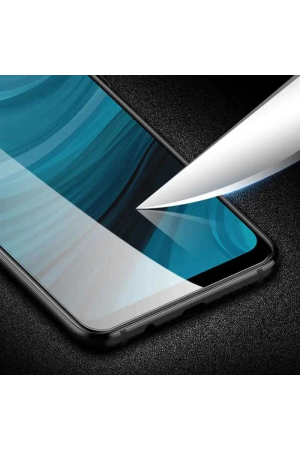 Galaxy A01 Core Zore Kenarları Kırılmaya Dayanıklı Cam Ekran Koruyucu