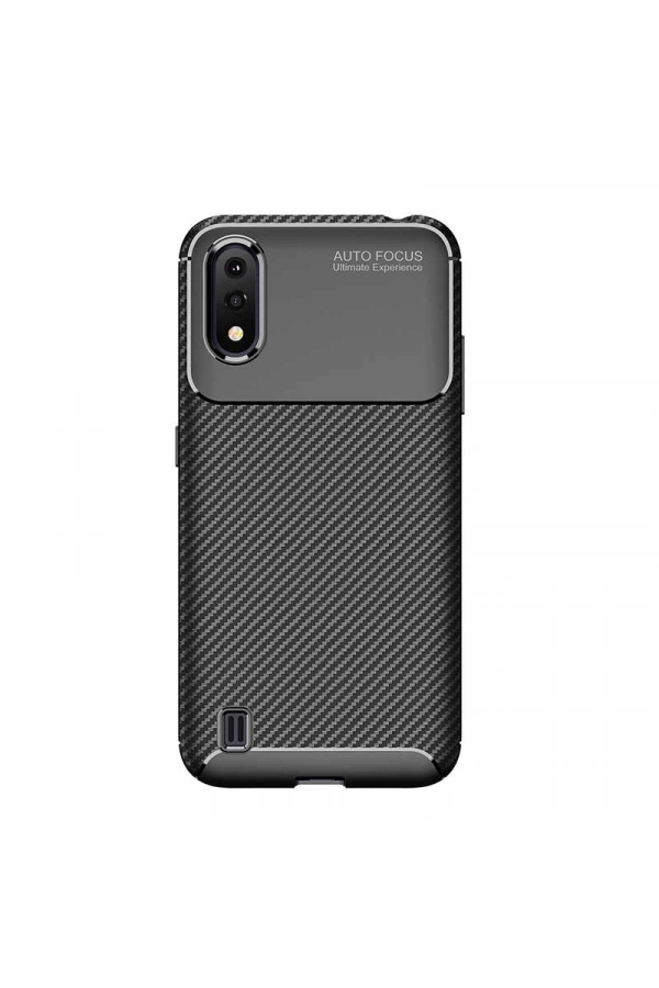 Galaxy A01 Kılıf Zore Negro Silikon Kapak