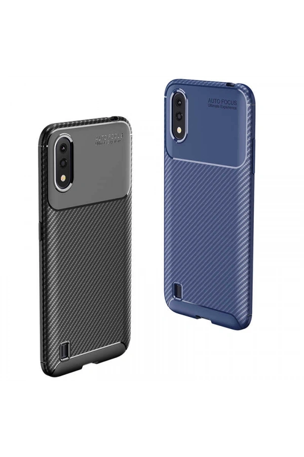 Galaxy A01 Kılıf Zore Negro Silikon Kapak