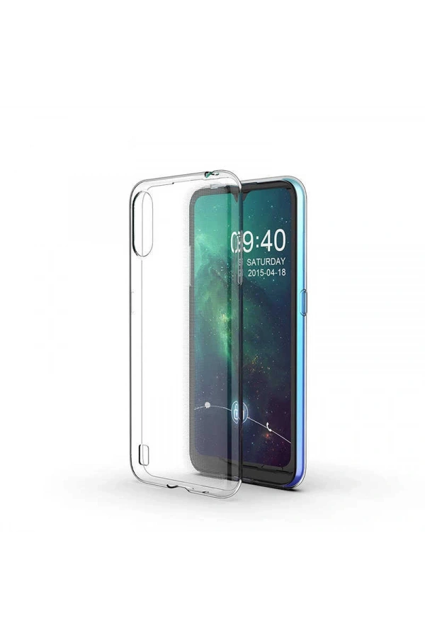 Galaxy A01 Kılıf Zore Süper Silikon Kapak