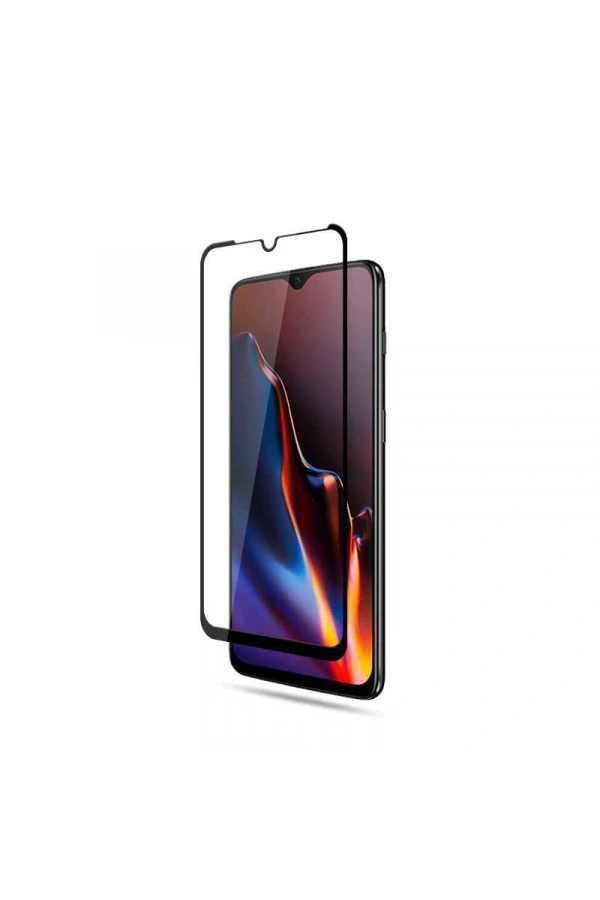 Galaxy A01 Zore Kenarları Kırılmaya Dayanıklı Cam Ekran Koruyucu