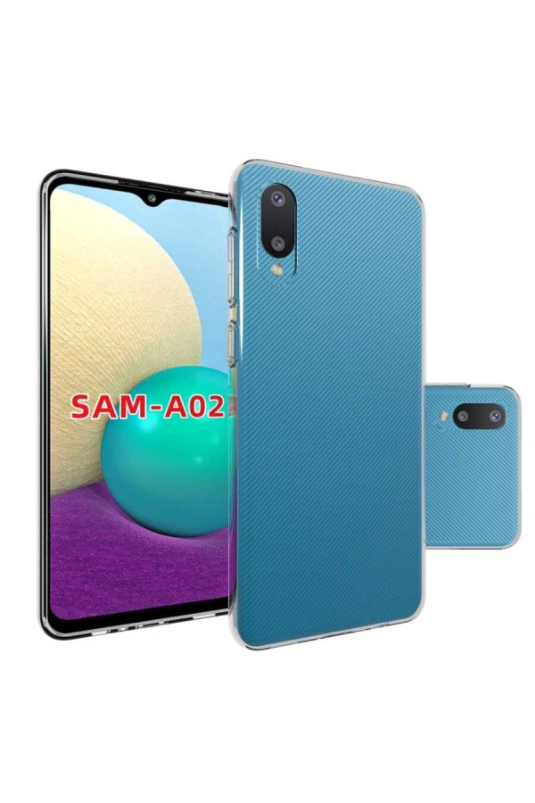 Galaxy A02 Kılıf Zore Süper Silikon Kapak