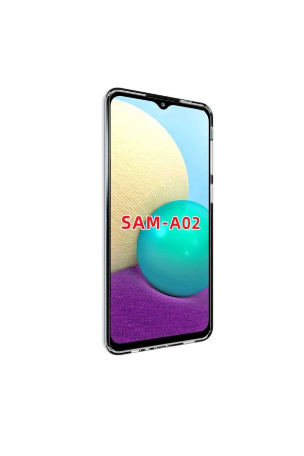 Galaxy A02 Kılıf Zore Süper Silikon Kapak