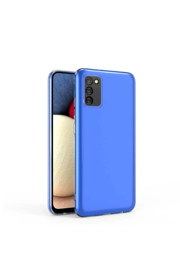 Galaxy A02S Kılıf Zore Kamera Korumalı Süper Silikon Kapak