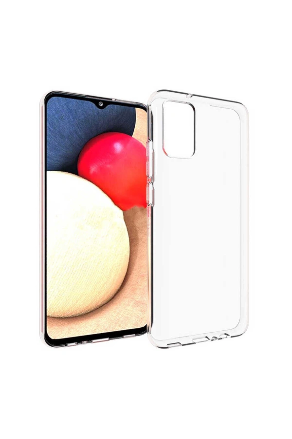 Galaxy A02S Kılıf Zore Süper Silikon Kapak