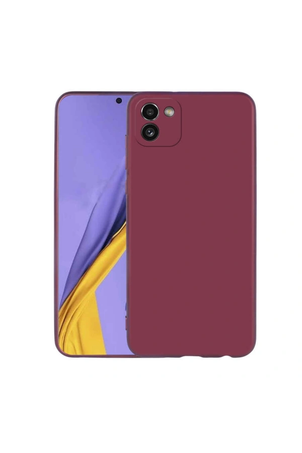 Galaxy A03 Kılıf Zore Premier Silikon Kapak