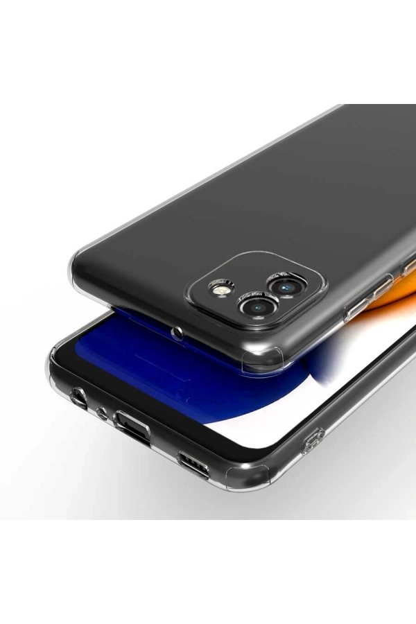 Galaxy A03 Kılıf Zore Süper Silikon Kapak