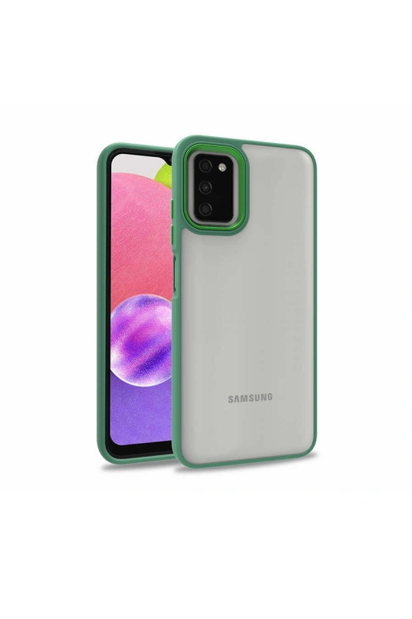 Galaxy A03S Kılıf Zore Flora Kapak
