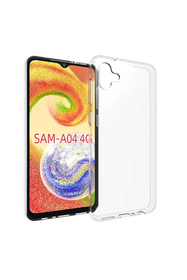 Galaxy A04 Kılıf Zore Süper Silikon Kapak
