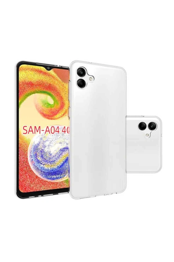 Galaxy A04 Kılıf Zore Süper Silikon Kapak
