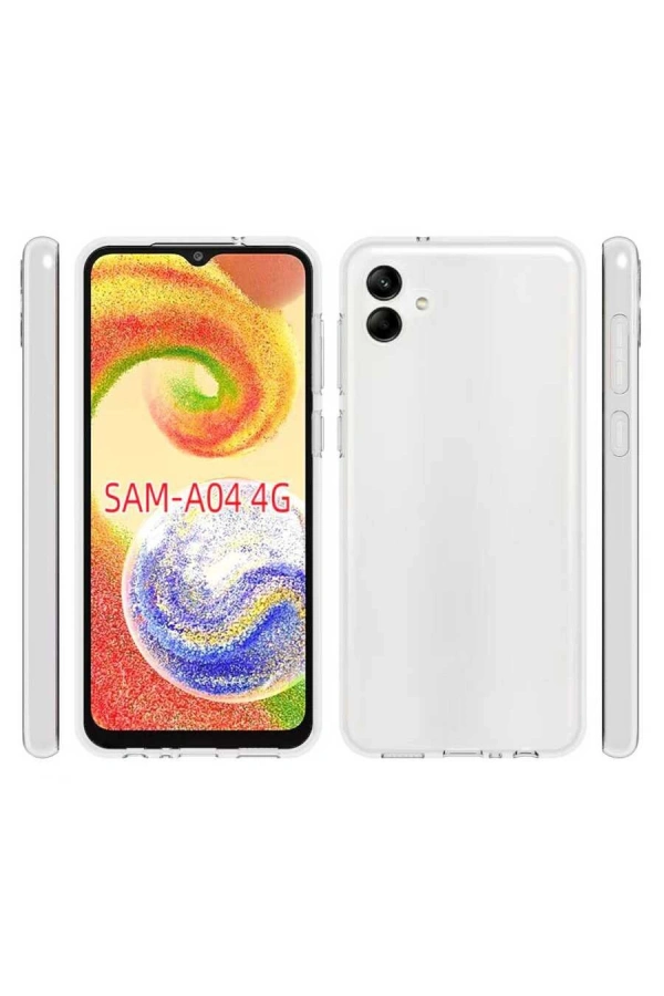 Galaxy A04 Kılıf Zore Süper Silikon Kapak