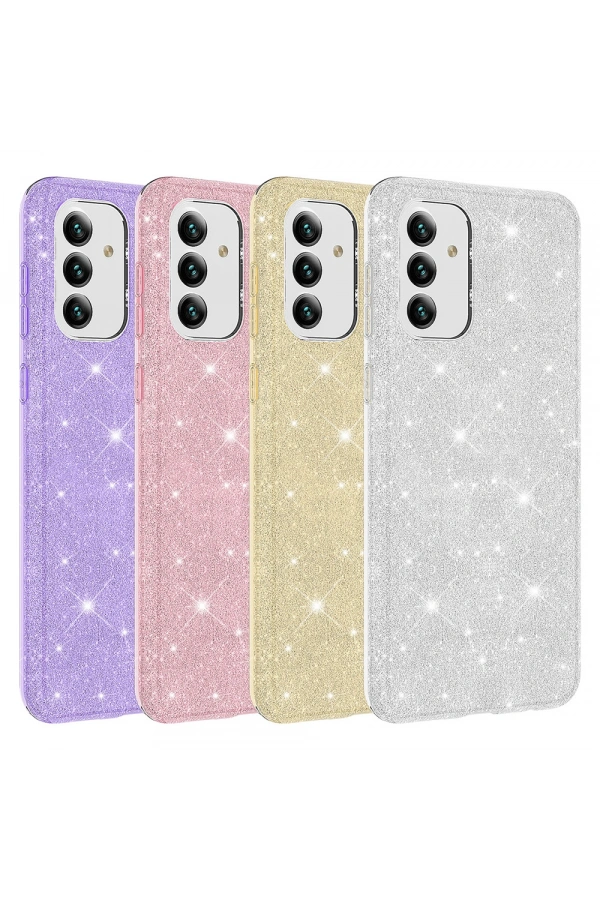 Galaxy A04S Kılıf Zore Shining Silikon