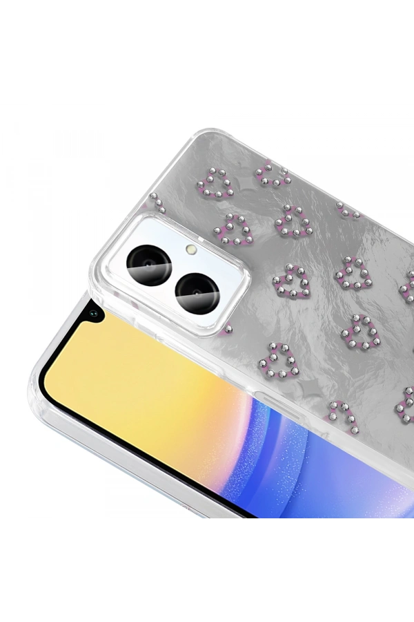Galaxy A06 Kılıf Kamera Korumalı Figürlü Zore Ponti Silikon Kapak