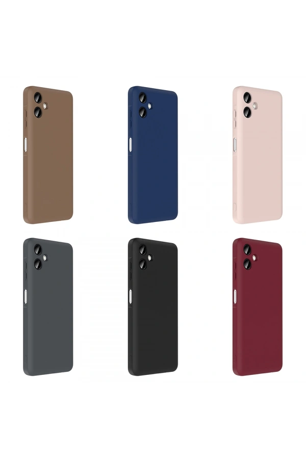Galaxy A06 Kılıf Kamera Korumalı Kartlık Hazneli Zore Vitra Kapak