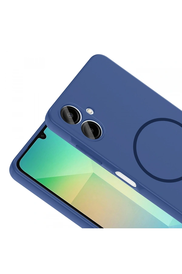 Galaxy A06 Kılıf M-safe Şarj Özellikli Zore Meta Kapak